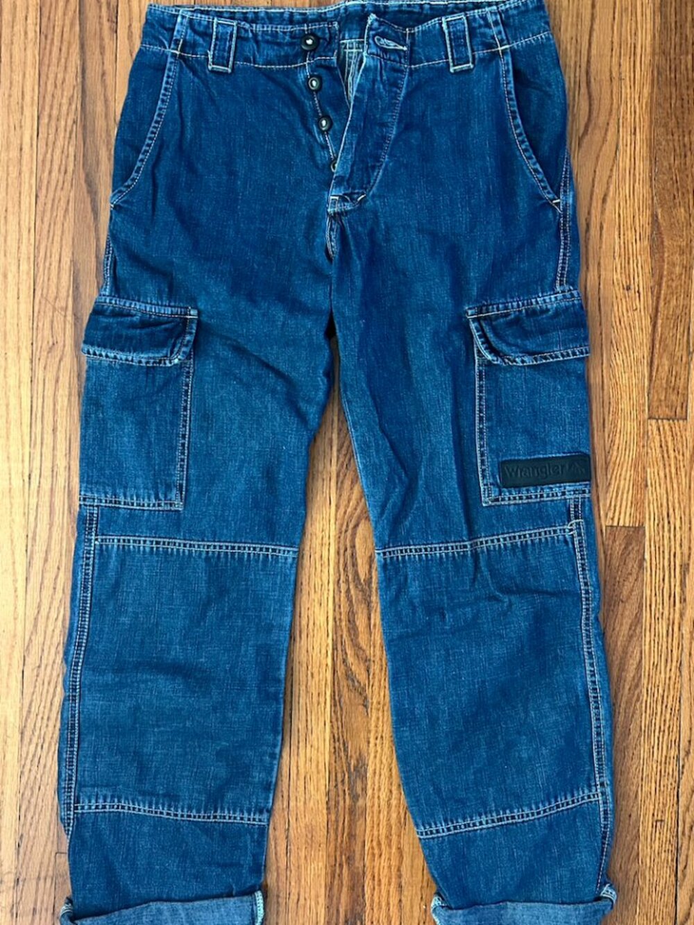 Vintage Wrangler Cargo Jeans